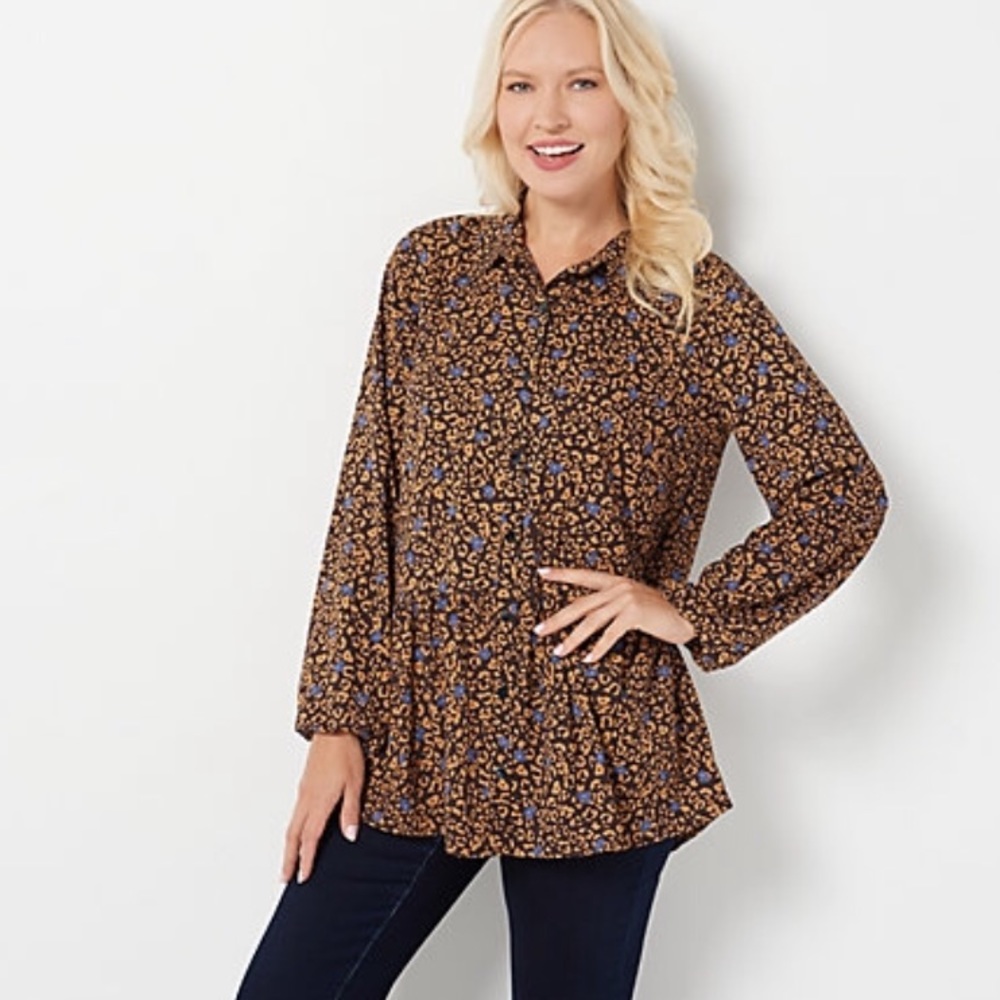 Long sleeved blouse